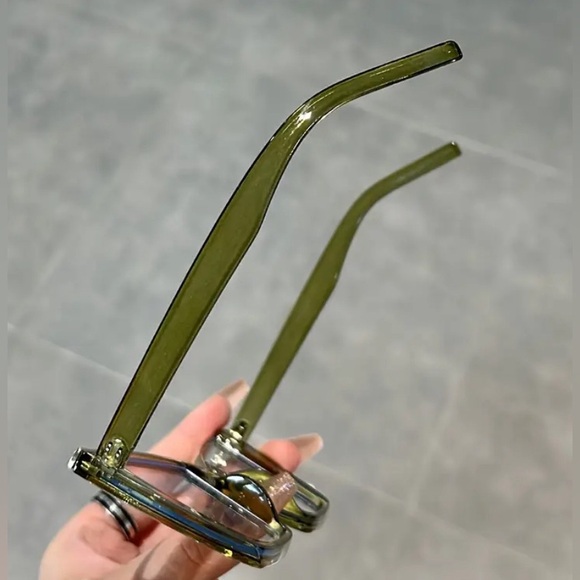 Vintage Cat Eye Glasses Transparent Lens Computer Glasses - Picture 3 of 6